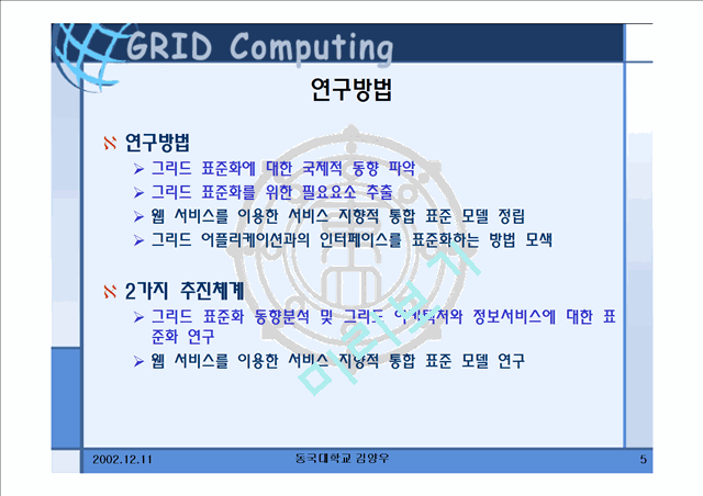Research on Standardization of Grid Middleware Technology   (5 )